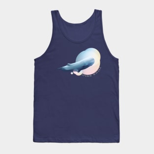 Sperm Whale - Beautifully Styled Oceanic Mammal Tank Top